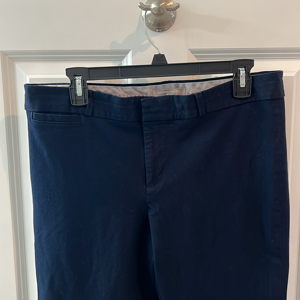 Navy capri pants - Picture 3 of 4